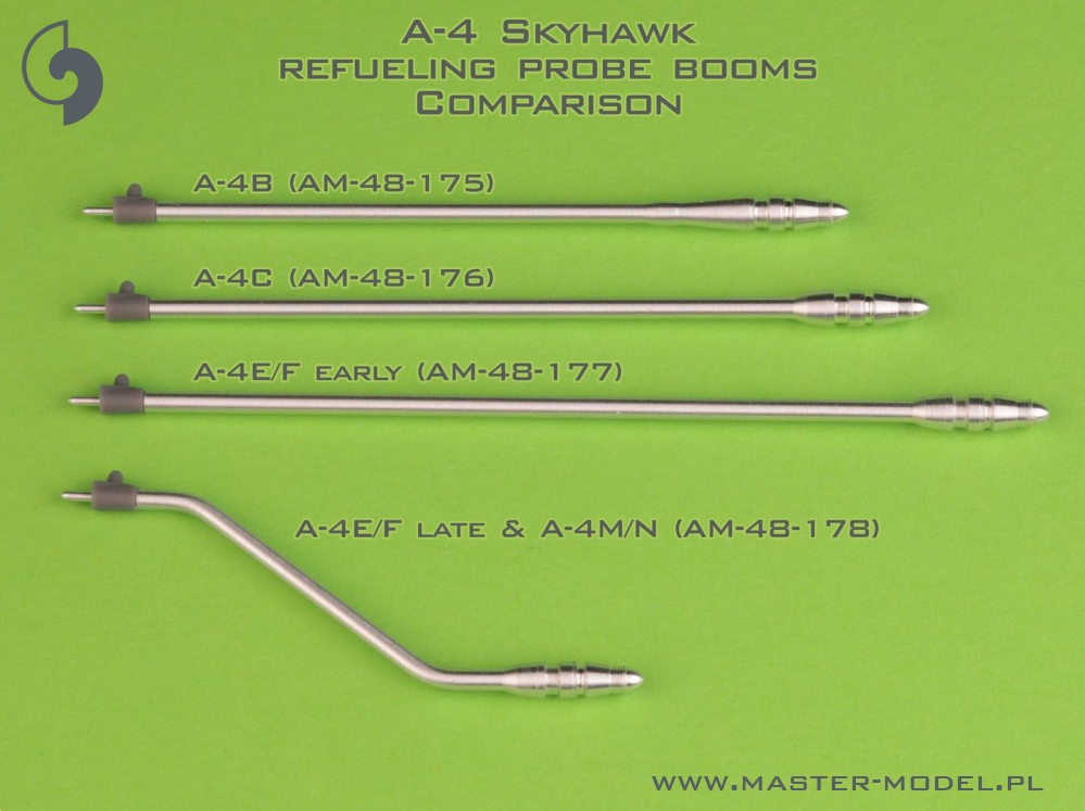 A-4B Skyhawk - refueling probe boom - MASTER MODEL AM-48-175