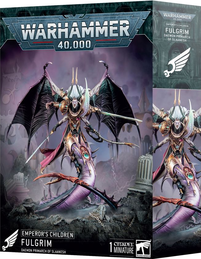Fulgrim, Daemon Primarch Of Slaanesh - Emperor's Children - WARHAMMER 40.000 / CITADEL