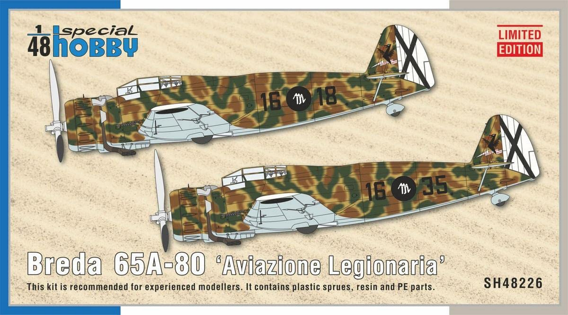 Breda 65A-80 "Aviazione Legionaria" - SPECIAL HOBBY 1/48