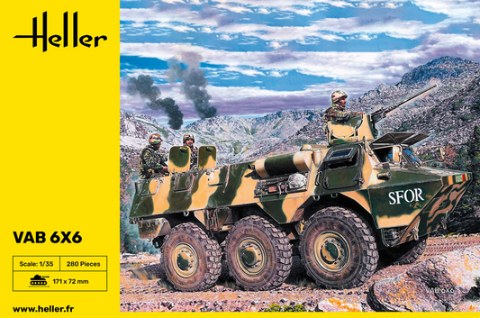 VAB 6x6 Transport de Troupes - HELLER 1/35