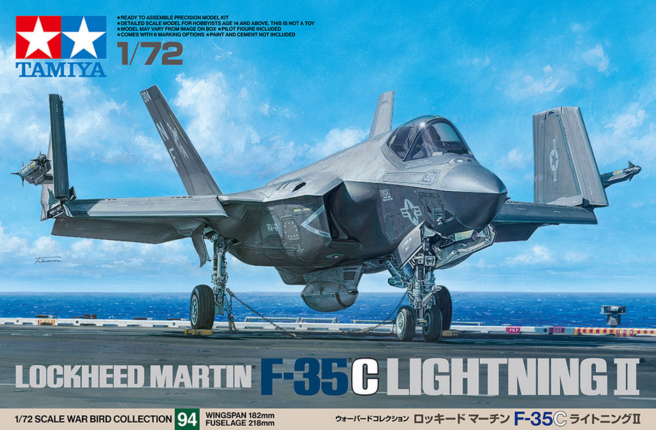 Lockheed Martin F-35C Lightning II - TAMIYA 1/72