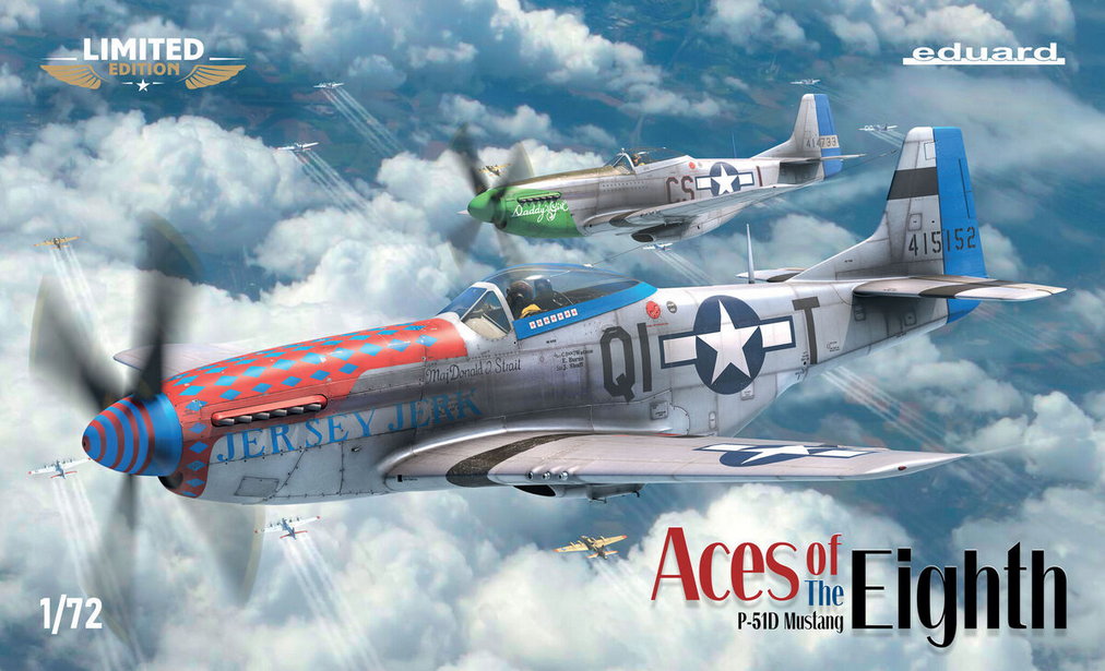 P-51D Mustang - "Aces of The Eighth" (Dual Combo) - EDUARD 1/72