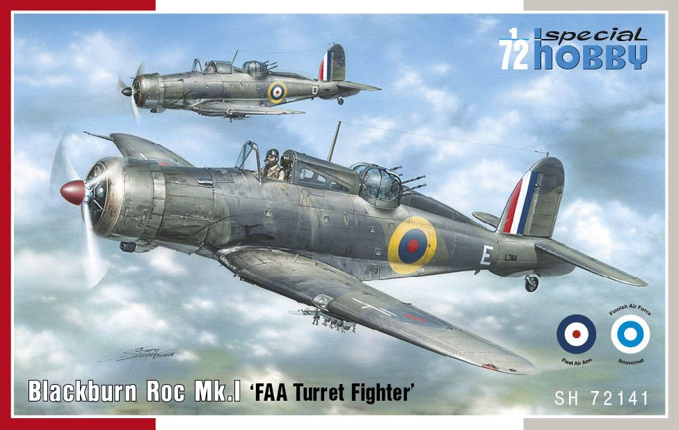 Blackburn Roc Mk.I "FAA Turret Fighter" - SPECIAL HOBBY 1/72