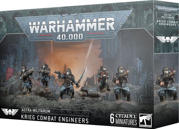 Krieg Combat Engineers - Astra Militarum - WARHAMMER 40.000 / CITADEL