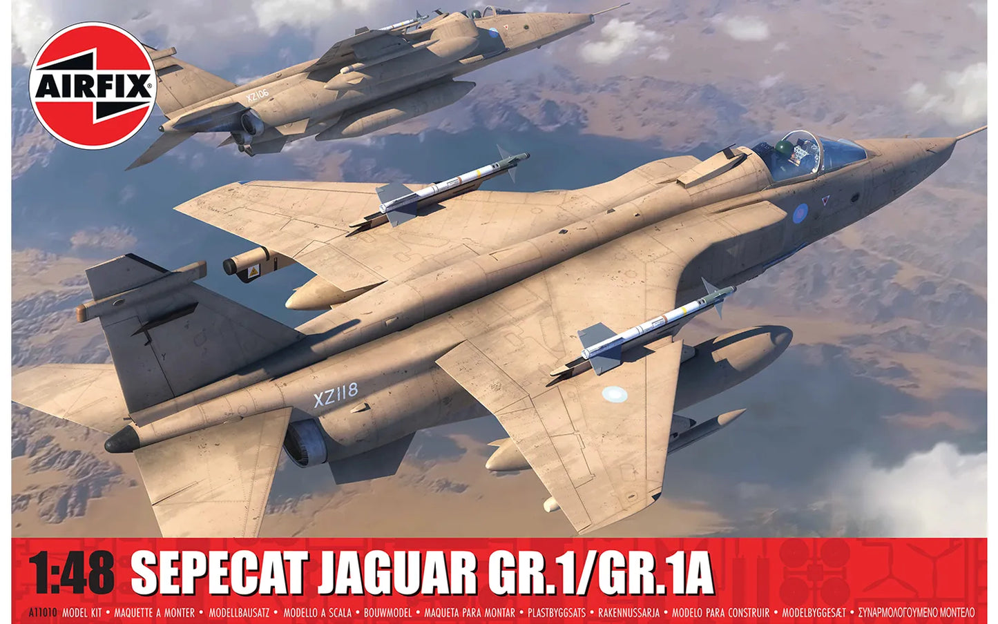 SEPECAT Jaguar GR.1/GR.1A - AIRFIX 1/48