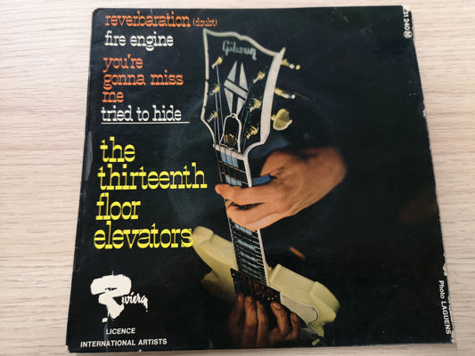 13th Floor Elevators "Reverbaration + 3" Orig France EP 1967 M-/M-