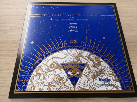 Blut Aus Nord "777 - The Desanctification" NEW w/ Poster - Blue Vinyl