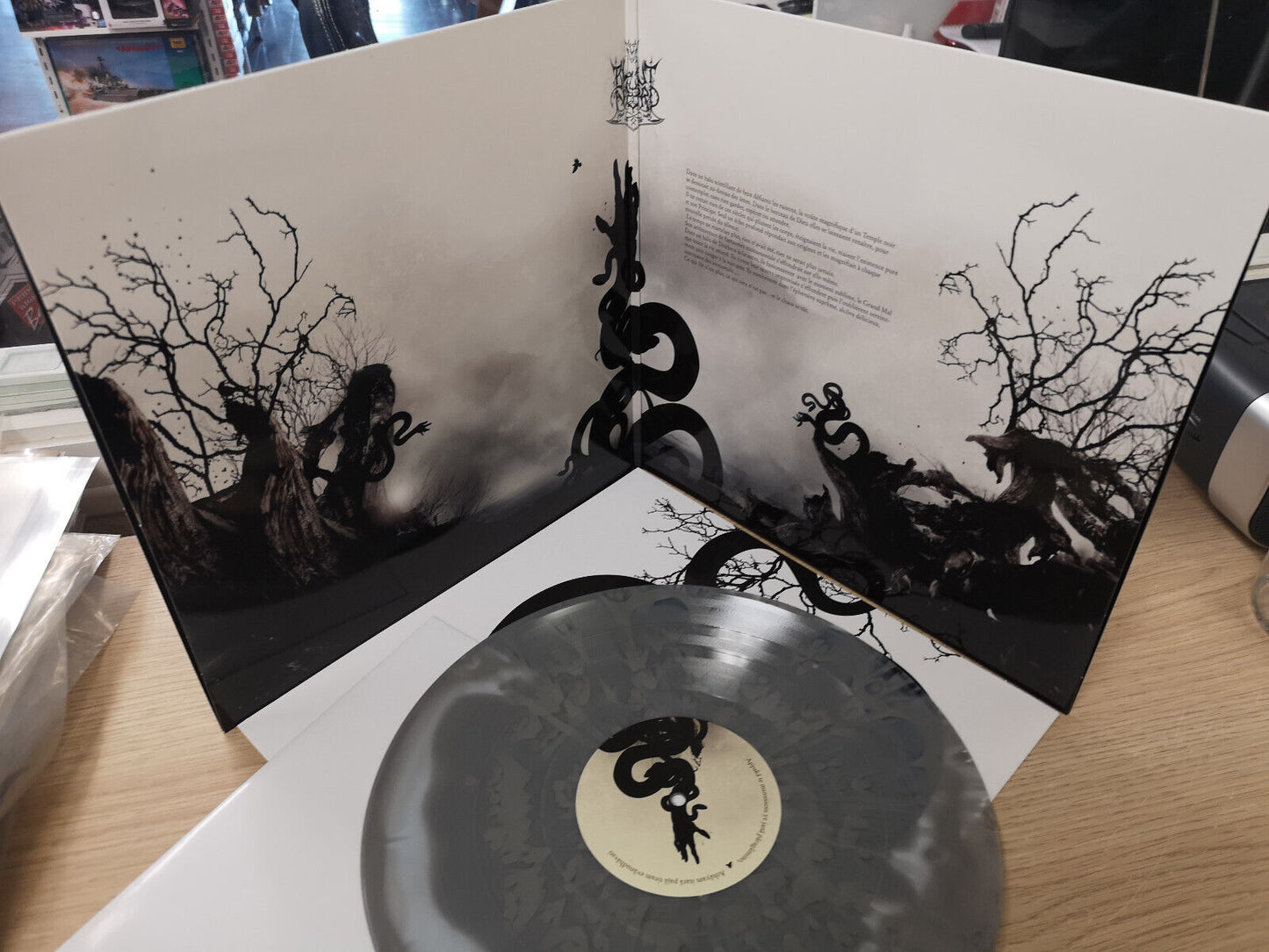 Blut Aus Nord "Cosmosophy" NEW Ltd w/ Poster Grey Vinyl