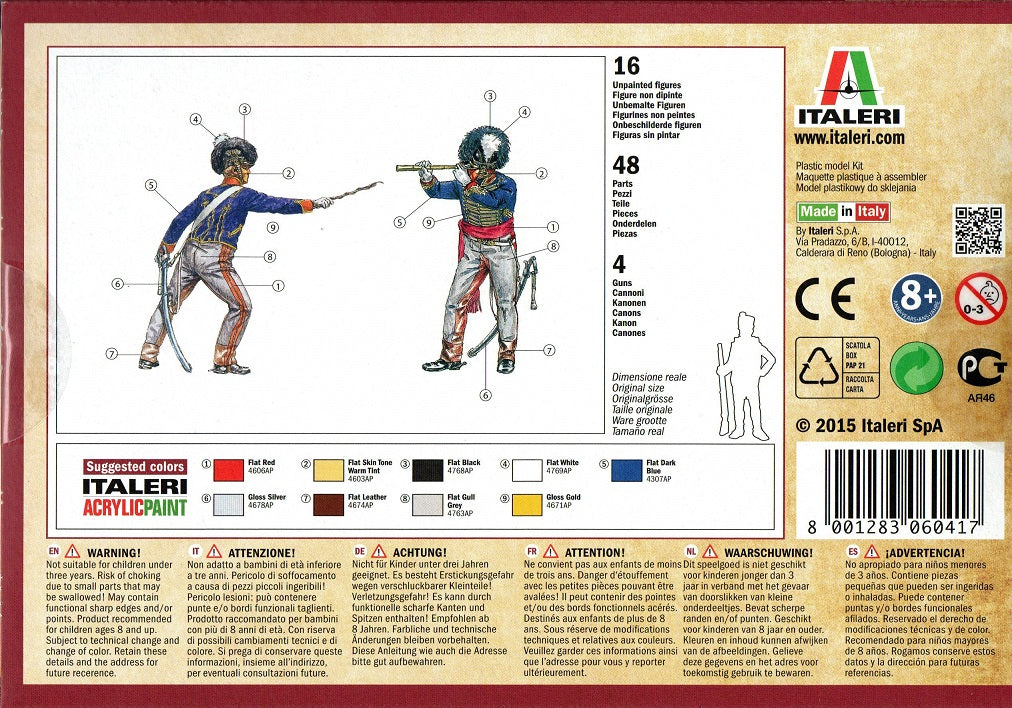 British Artillery - Napoleonic Wars - ITALERI 1/72