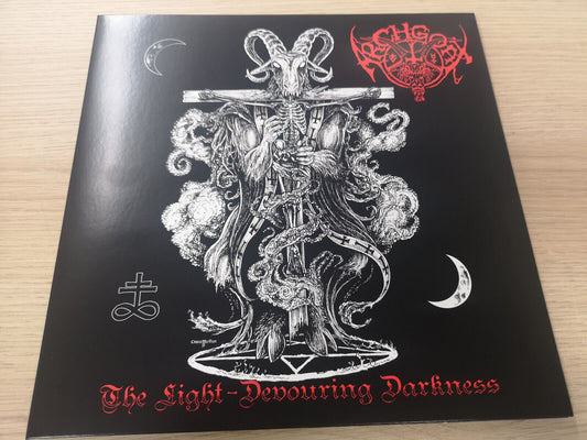 Archgoat "The Light-Devouring Darkness" NEW Re Red/Black Vinyl w/ Booklet