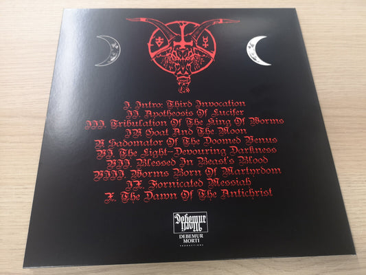 Archgoat "The Light-Devouring Darkness" NEW Re Red/Black Vinyl w/ Booklet