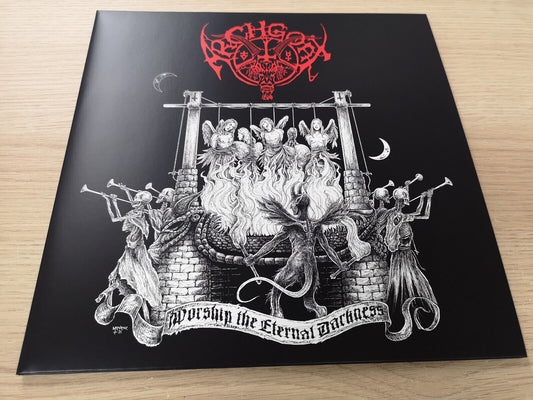 Archgoat "Worship the Eternal Darkness" NEW Re Black Vinyl w/Booklet & Poster