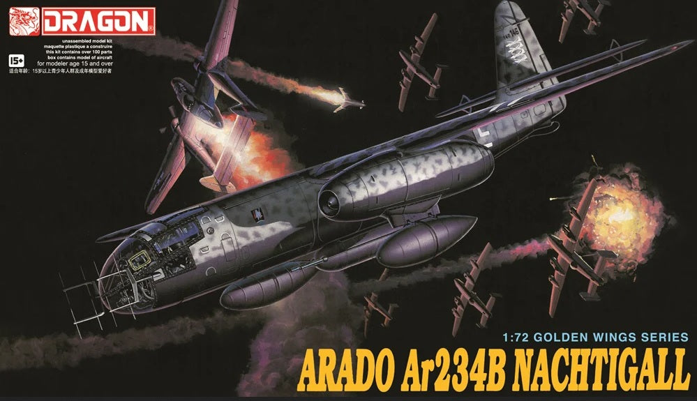 Arado Ar234B Nachtigall - DRAGON / CYBER HOBBY 1/72