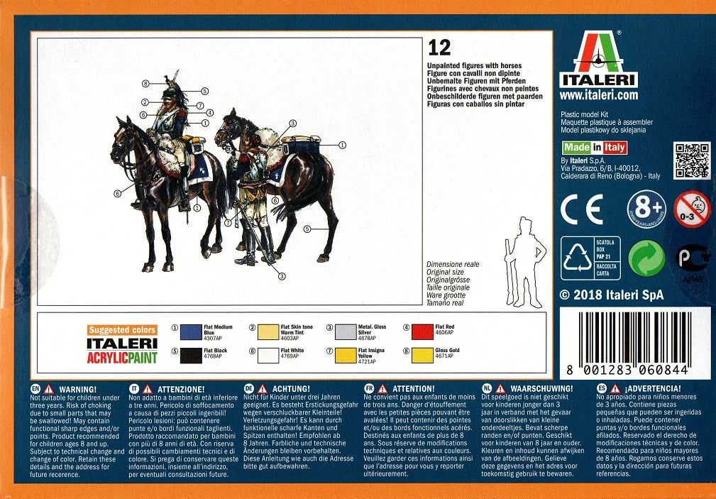 French Cuirassiers - Napoleonic Wars - ITALERI 1/72