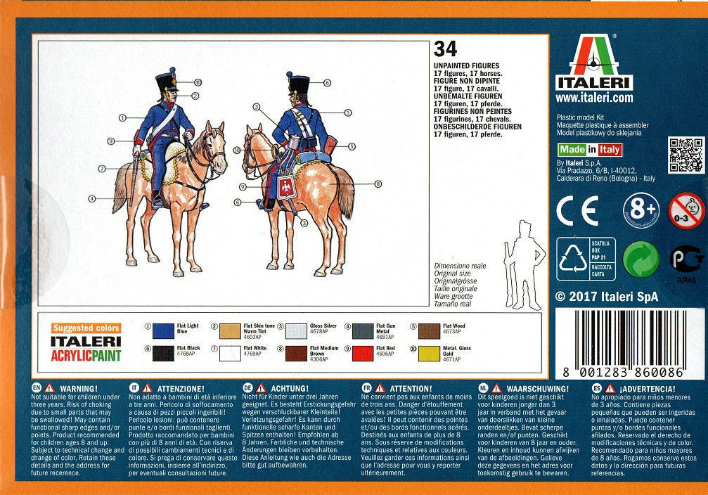 French Hussars - Napoleonic Wars - ITALERI 1/72
