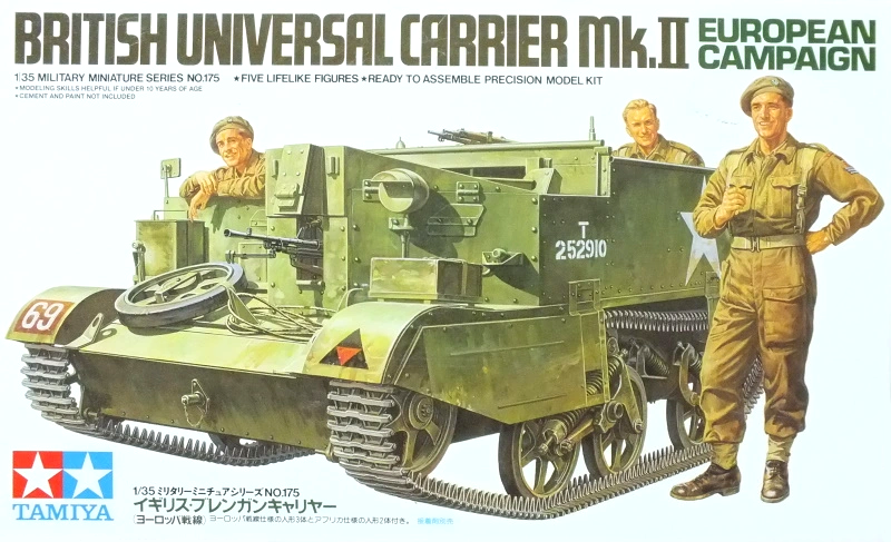 British Universal Carrier Mk.II European Campaign - TAMIYA 1/35