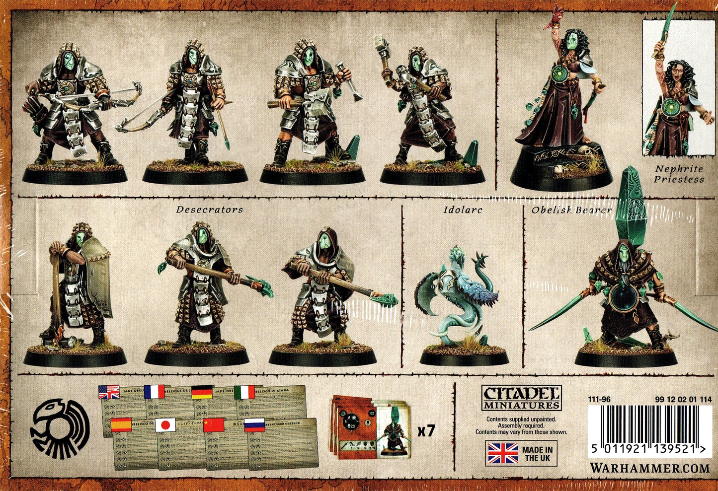 The Jade Obelisk - Disciples of Tzeentch / Warcry - WARHAMMER AGE OF SIGMAR / CITADEL