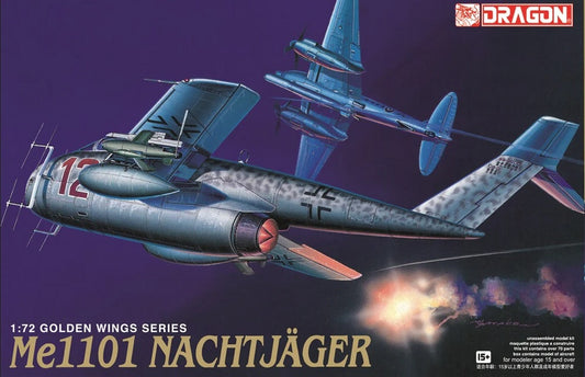 Golden Wings Series Me 1101 Nachtjäger - DRAGON / CYBER HOBBY 1/72