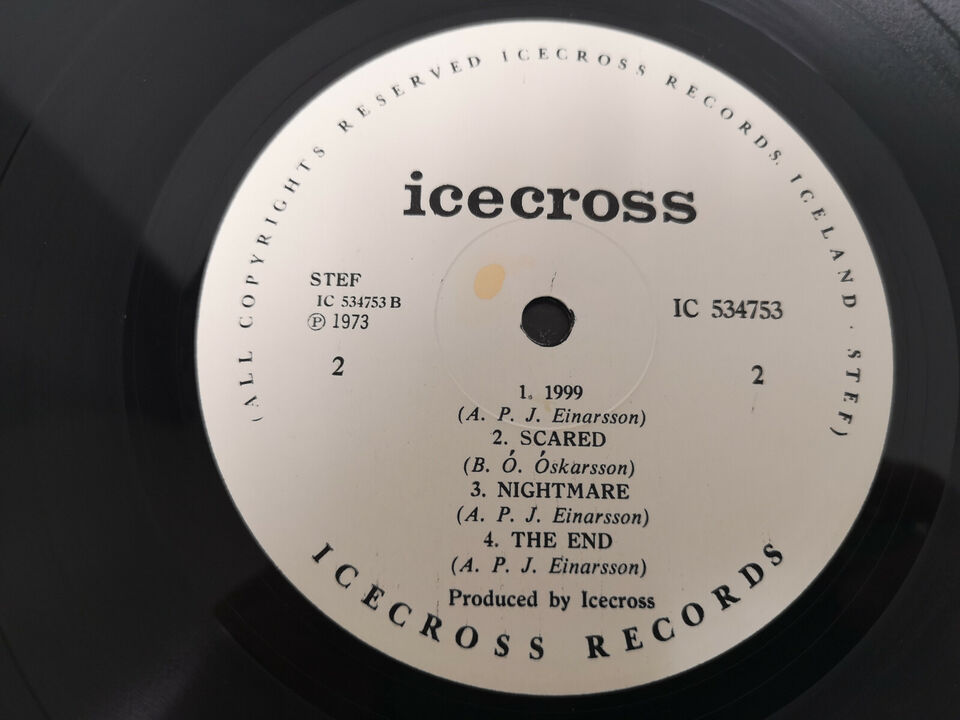 Icecross "1. LP" Orig Iceland 1973 EX/EX