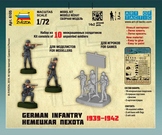 German Infantry (1939-1942) - ZVEZDA 1/72