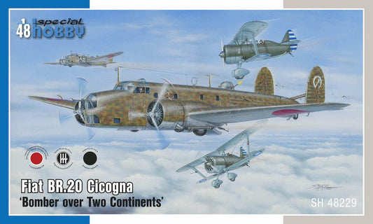 Fiat Br.20 Cicogna "Bomber over Two Continents" - SPECIAL HOBBY 1/48