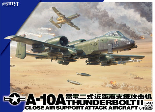 A-10A Thunderbolt II Close Air Support Attack Aircraft - GREAT WALL HOBBY 1/48