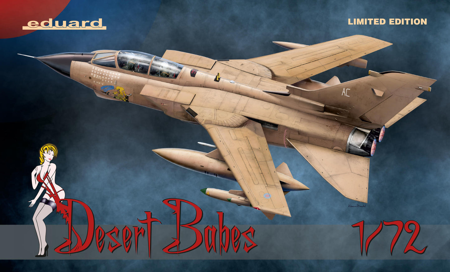 Tornado F-3 "Desert Babes" Limited Edition - EDUARD 1/72