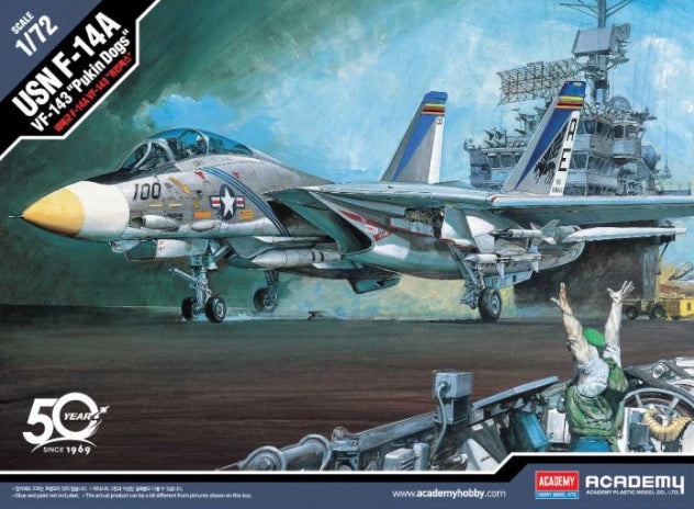 F-14A Tomcat VF-143 "Pukin Dogs" - ACADEMY 1/72