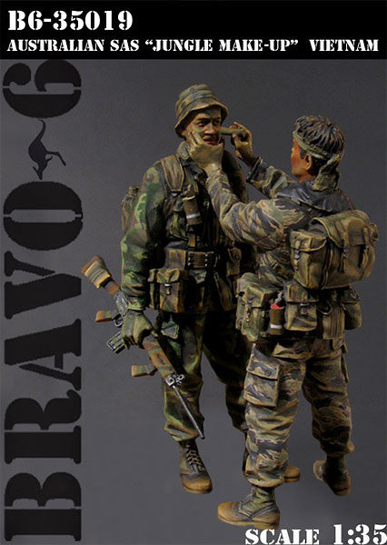 Australian SAS "Jungle make up" Vietnam '68 - Bravo 6 1/35