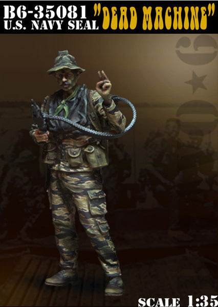 U.S. Navy SEAL "DEAD MACHINE" Vietnam - Bravo 6 1/35
