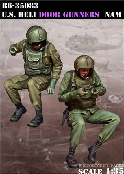 U.S. Heli Door Gunners Vietnam - Bravo 6 1/35