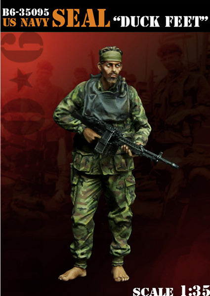 U.S. Navy SEAL "Duck Feet" - Bravo 6 1/35