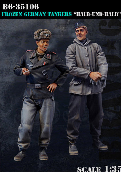 Frozen German Tankers "Halb-Und-Halb" - Bravo 6 1/35