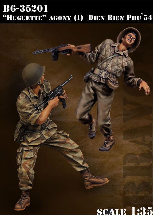 "Huguette Agony" (1) Dien Bien Phu '54 - Bravo 6 1/35