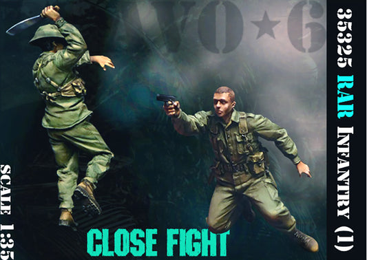 "Close Fight" RAR Infantry (1) - Bravo 6 1/35