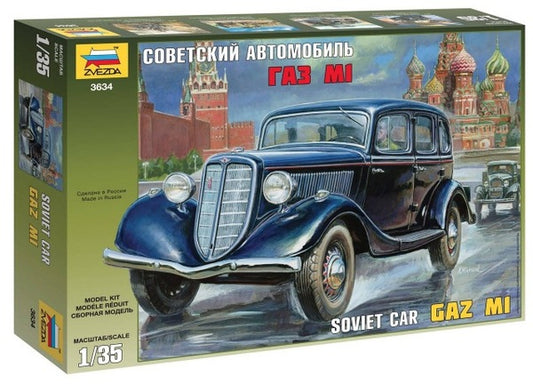 Gaz M1 Soviet Car - ZVEZDA 1/35
