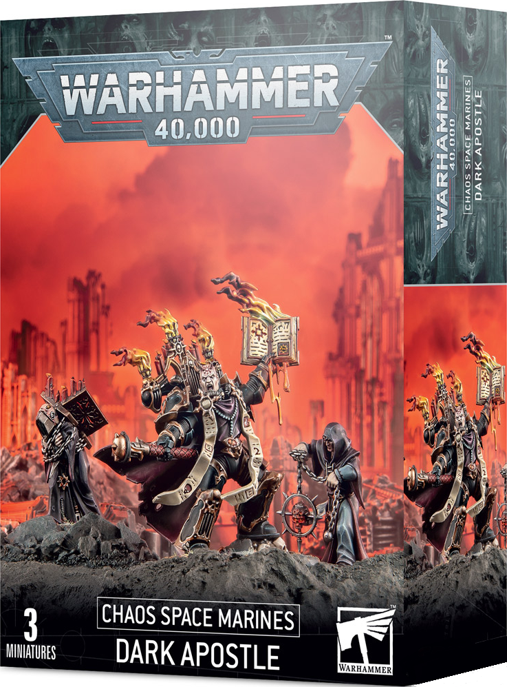 Dark Apostle / Apôtre Noir - Chaos Space Marines - Warhammer 40.000 / Citadel