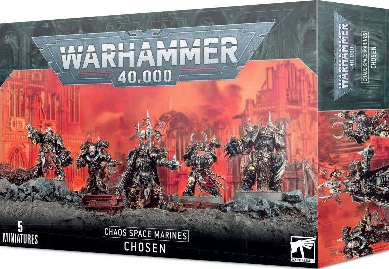 Chosen / Élus du Chaos - Chaos Space Marines - Warhammer 40.000 / Citadel