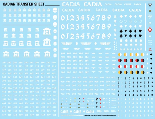 Cadian Command Squad - Astra Militarum - WARHAMMER 40.000 / CITADEL