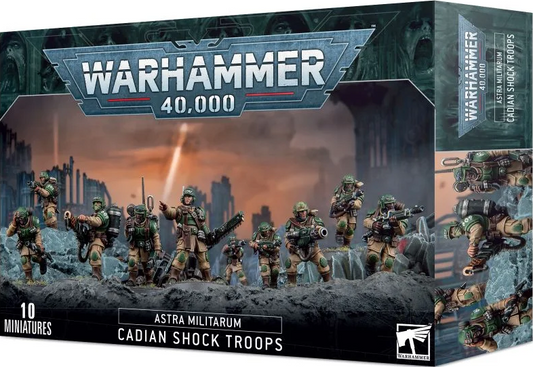Cadian Shock Troops - Astra Militarum - WARHAMMER 40.000 / CITADEL