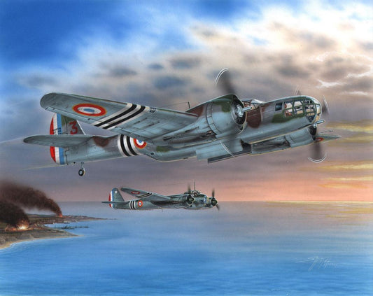 167F "Glenn over French 1940/45" - SPECIAL HOBBY 1/48