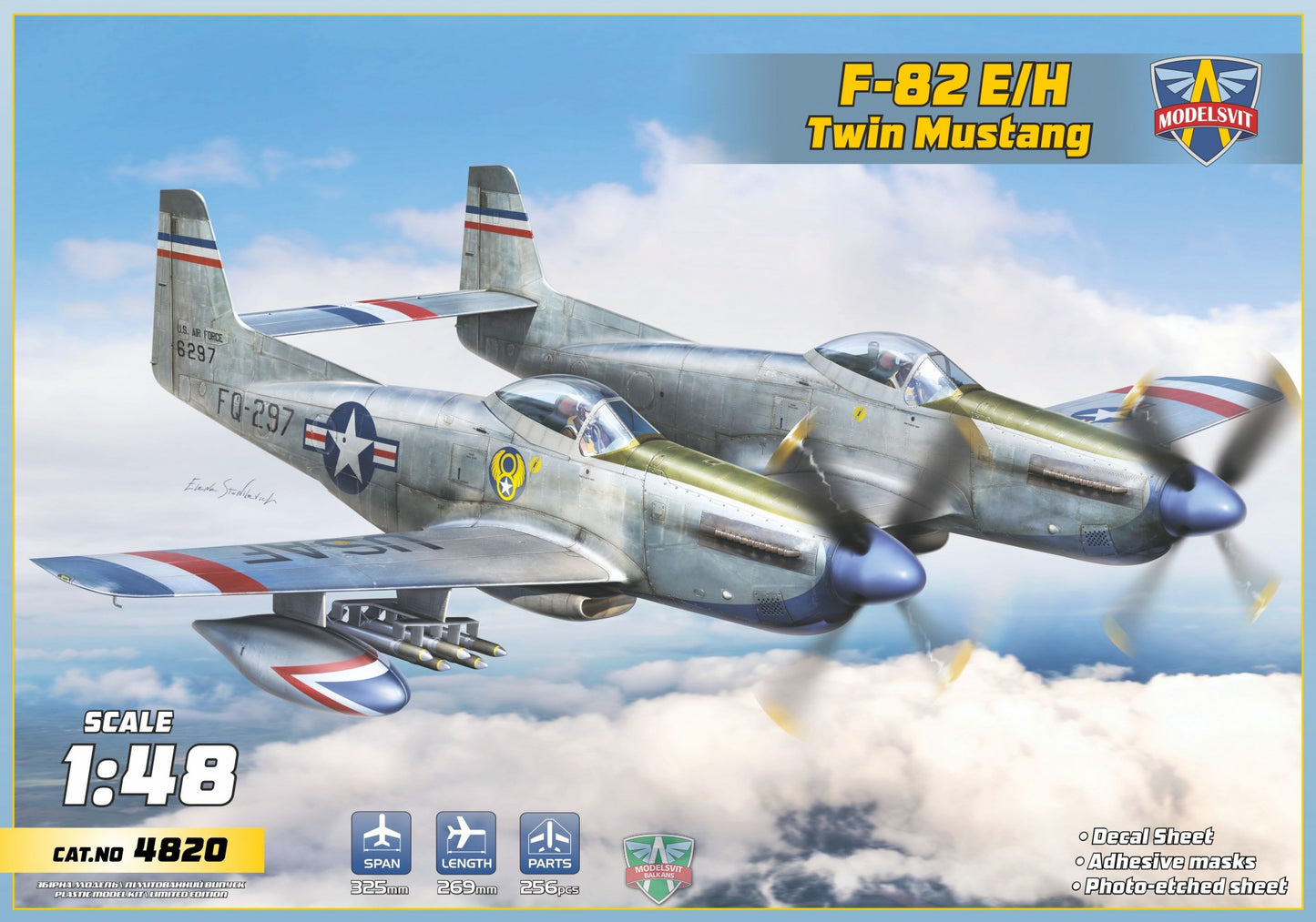F-82E/H Twin Mustang - MODELSVIT 1/48