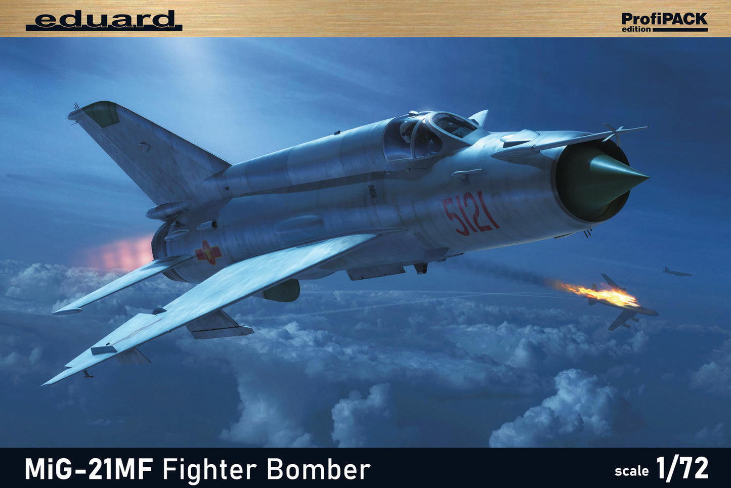 Mikoyan Mig-21MF Fighter Bomber - Edition Profipack - EDUARD 1/72