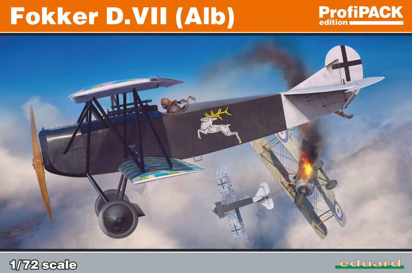 Fokker D.VII (Alb) - Profipack - EDUARD 1/72