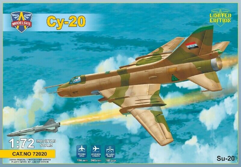 Sukhoi Su-20 w/KH-28 anti radar missile - MODELSVIT 1/72