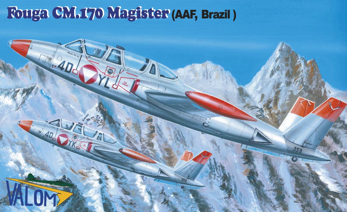 Fouga CM.170 Magister (AAF, Brazil) - VALOM 1/72