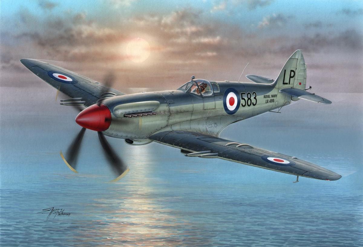 Supermarine Seafire Mk.1b, Revell 1:32 von Michael Götz