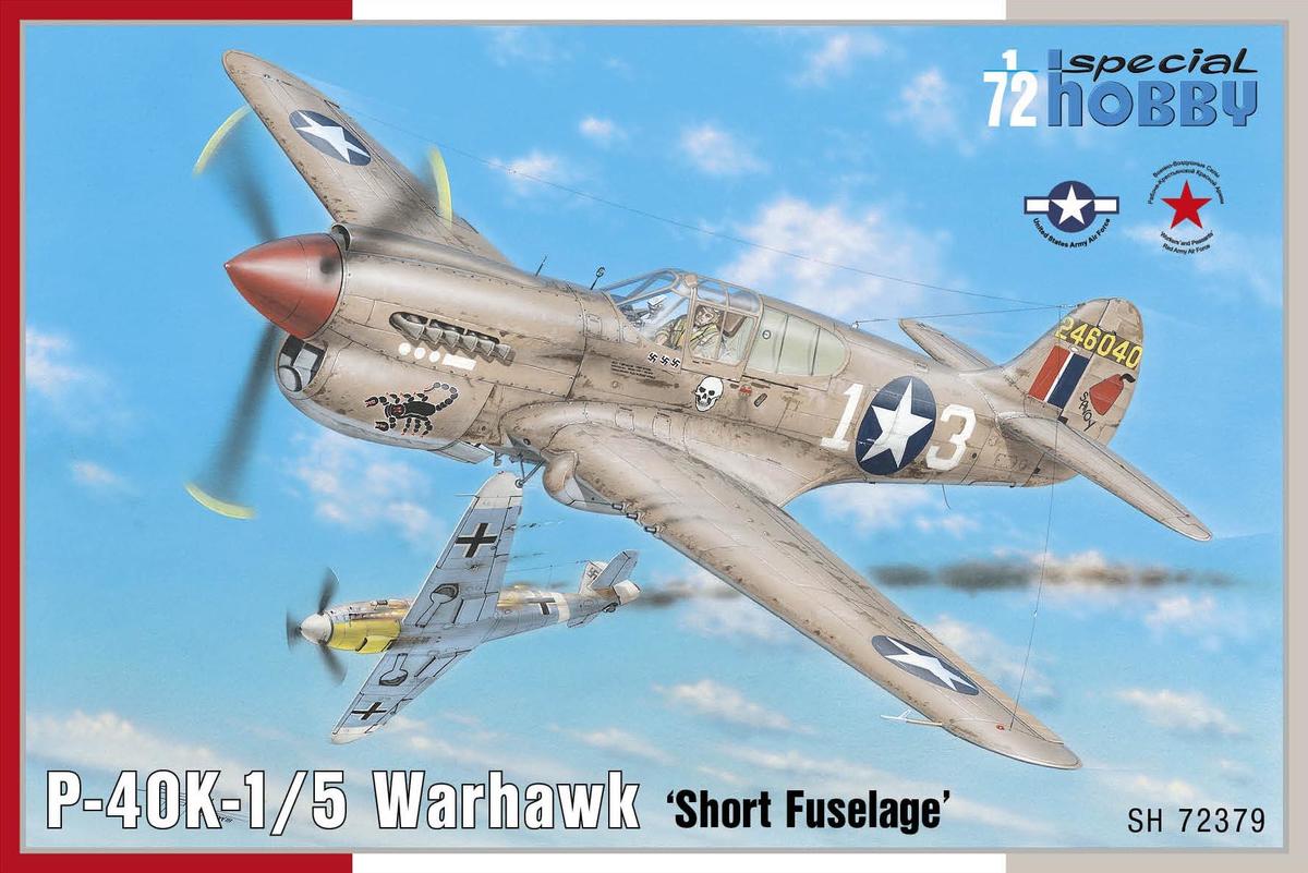P-40K-1/5 Warhawk "Short Fuselage" - SPECIAL HOBBY 1/72