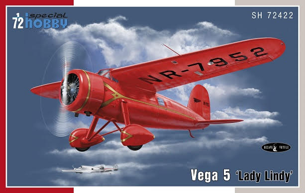 Lockheed Vega 5 "Lady Lindy" (Emilia Earhart) - SPECIAL HOBBY 1/72