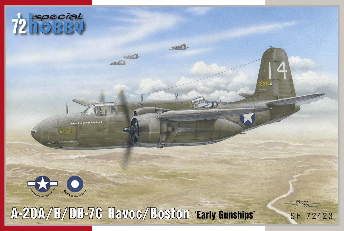 Douglas A-20A/B//DB-7C Havoc/Boston - SPECIAL HOBBY 1/72